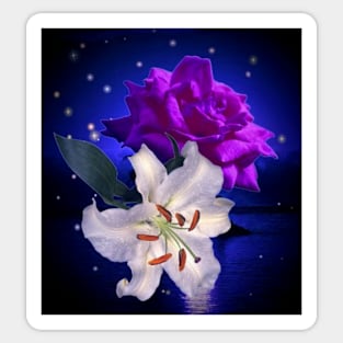 Magic Flowers Sticker